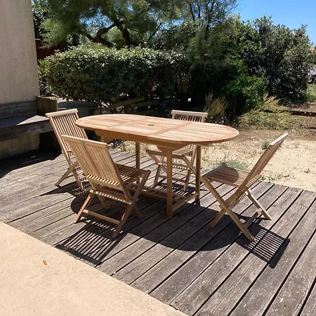 Superbe Dans Avec Piscine Apartamento Lacanau